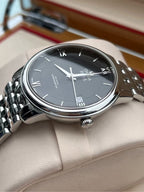 Omega Flying Disc Series Black Automatic (self-winding) watch 36.8 424.10.37.20.01.001