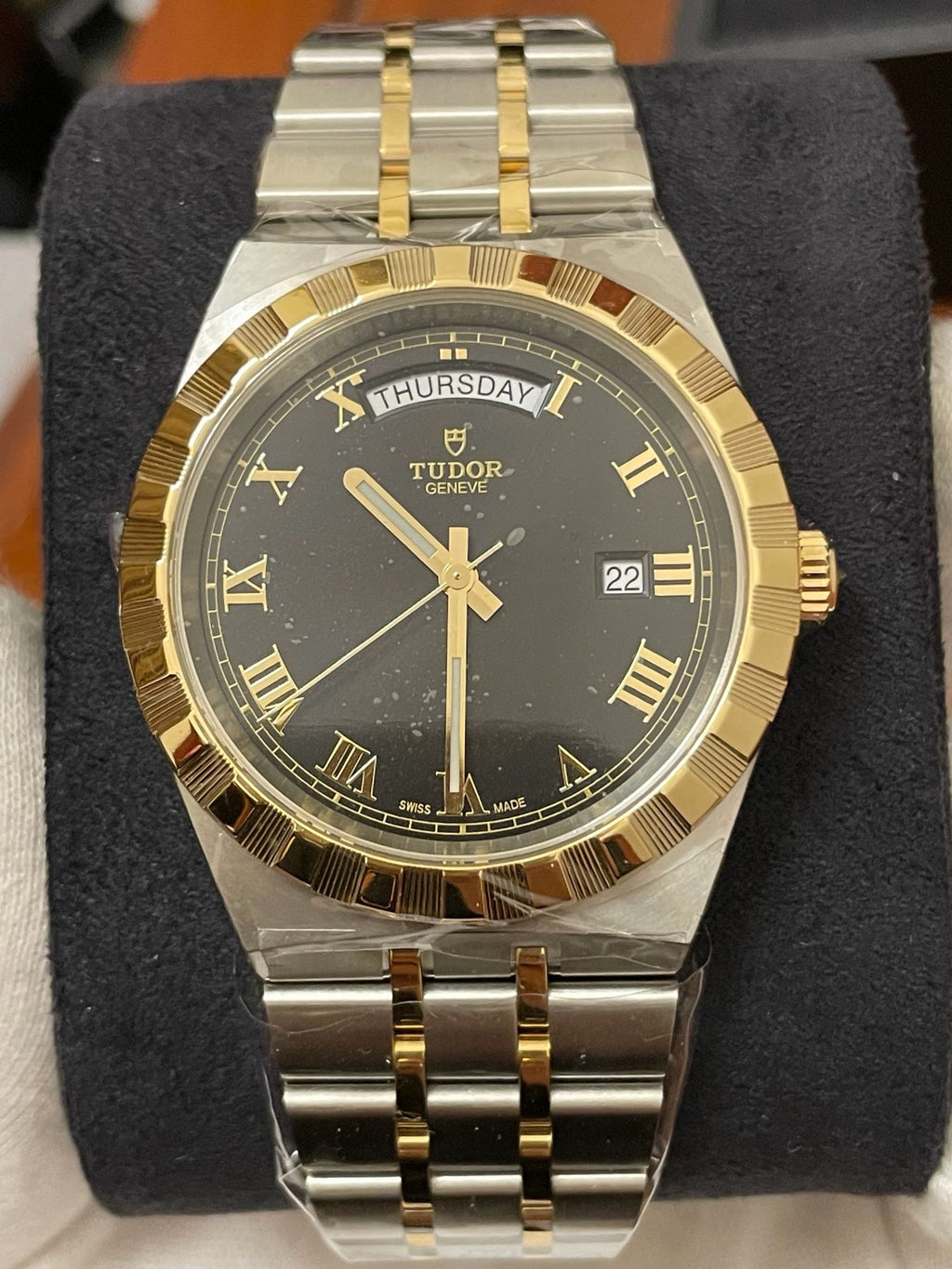 Tudor Tudor Royal Collection Silver Automatic (self-winding) watch 41 millimeters m28603-0003