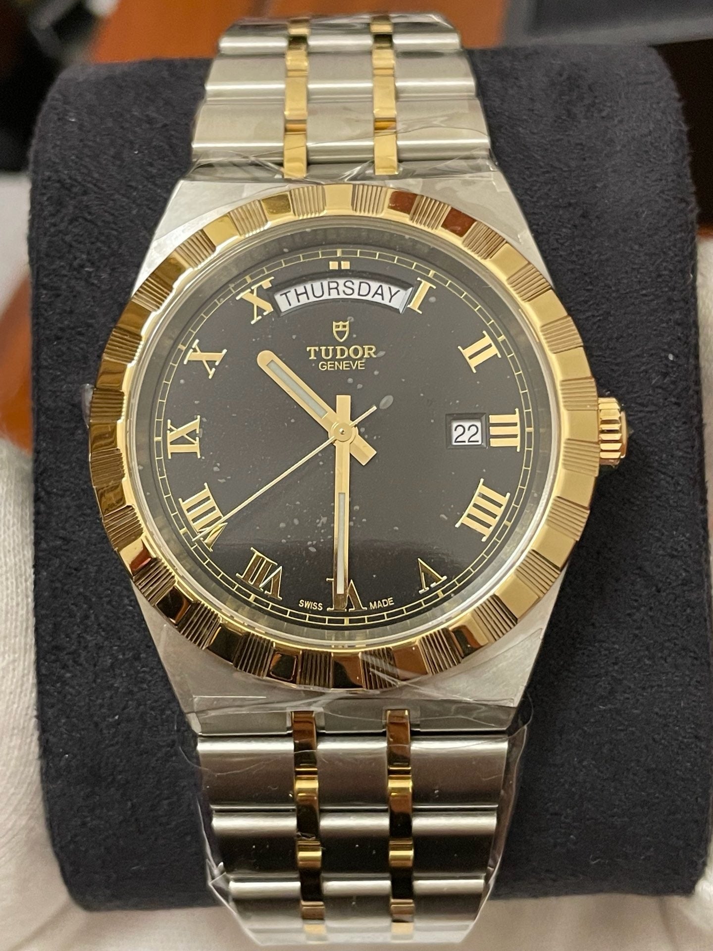 Tudor Tudor Royal Collection Silver Automatic (self-winding) watch 41 millimeters m28603-0003