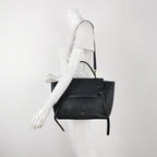 Celine BELT mini pebble-grain leather handbag Other Shoulder Bag 189103ZVA.38NO