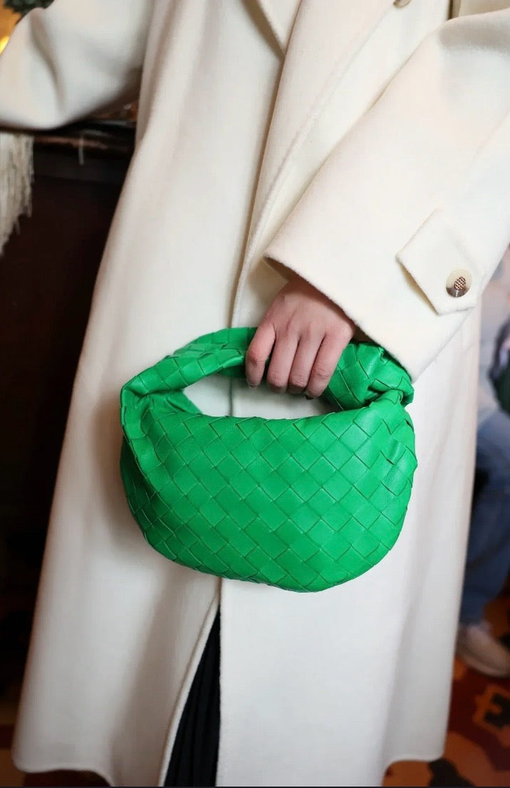 Bottega Veneta Green Satchel
