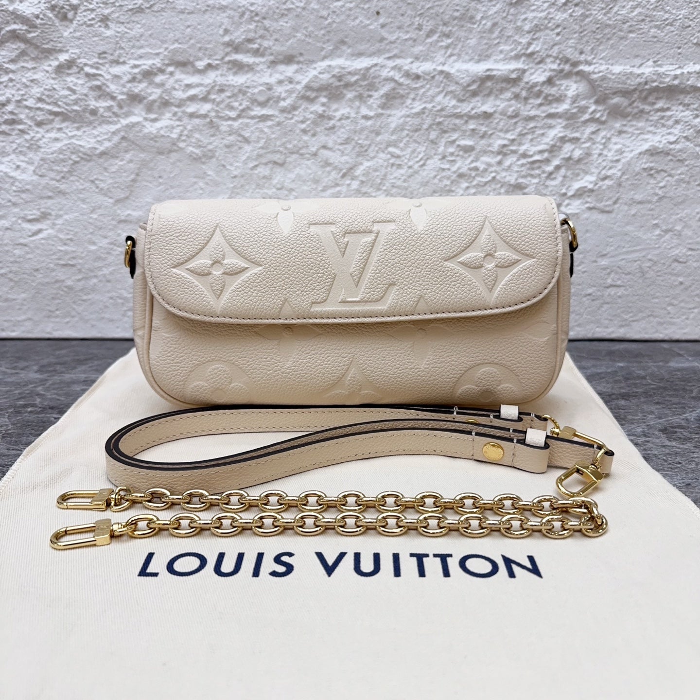 Louis Vuitton White Crossbody