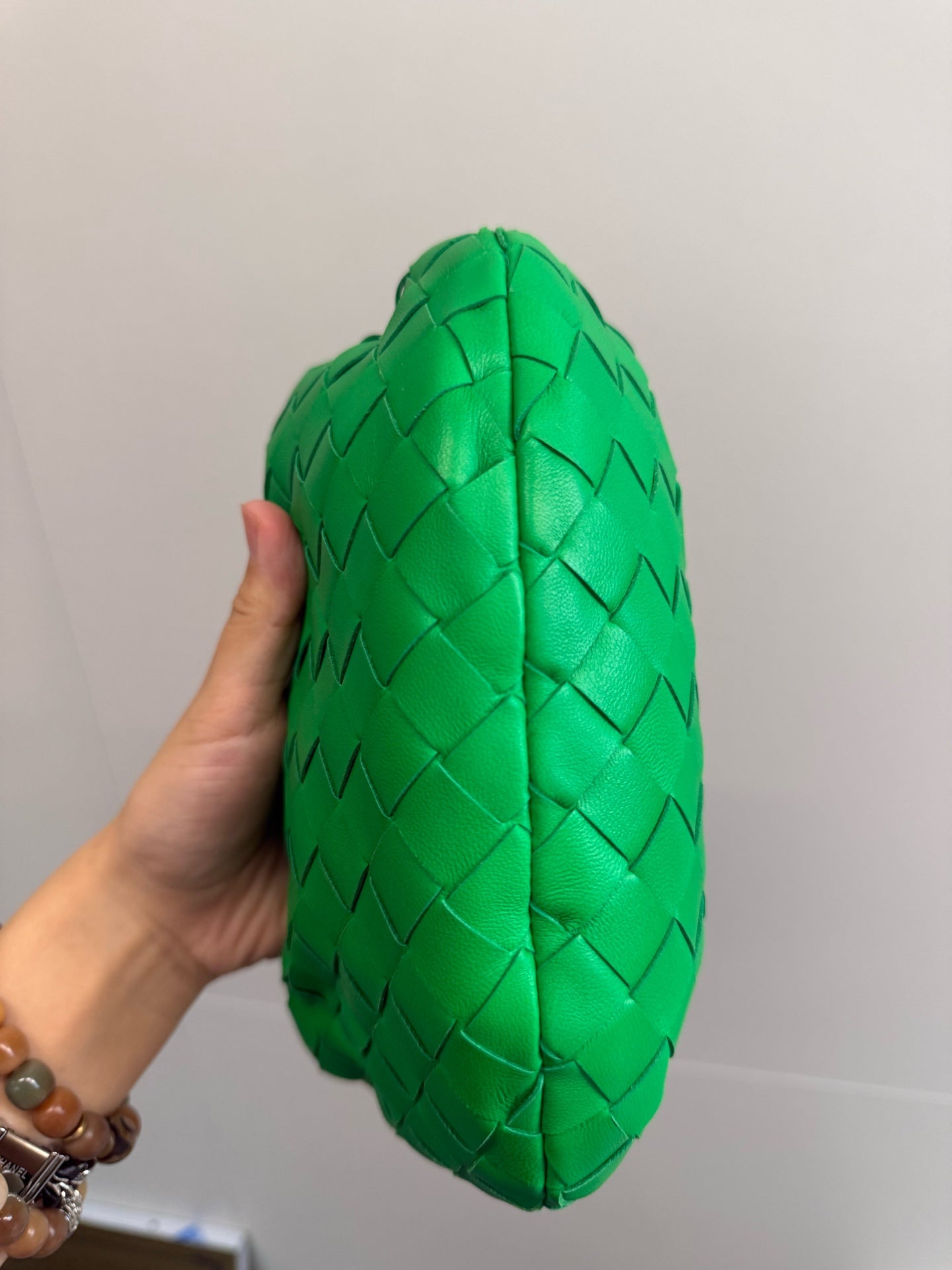 Bottega Veneta Green Satchel