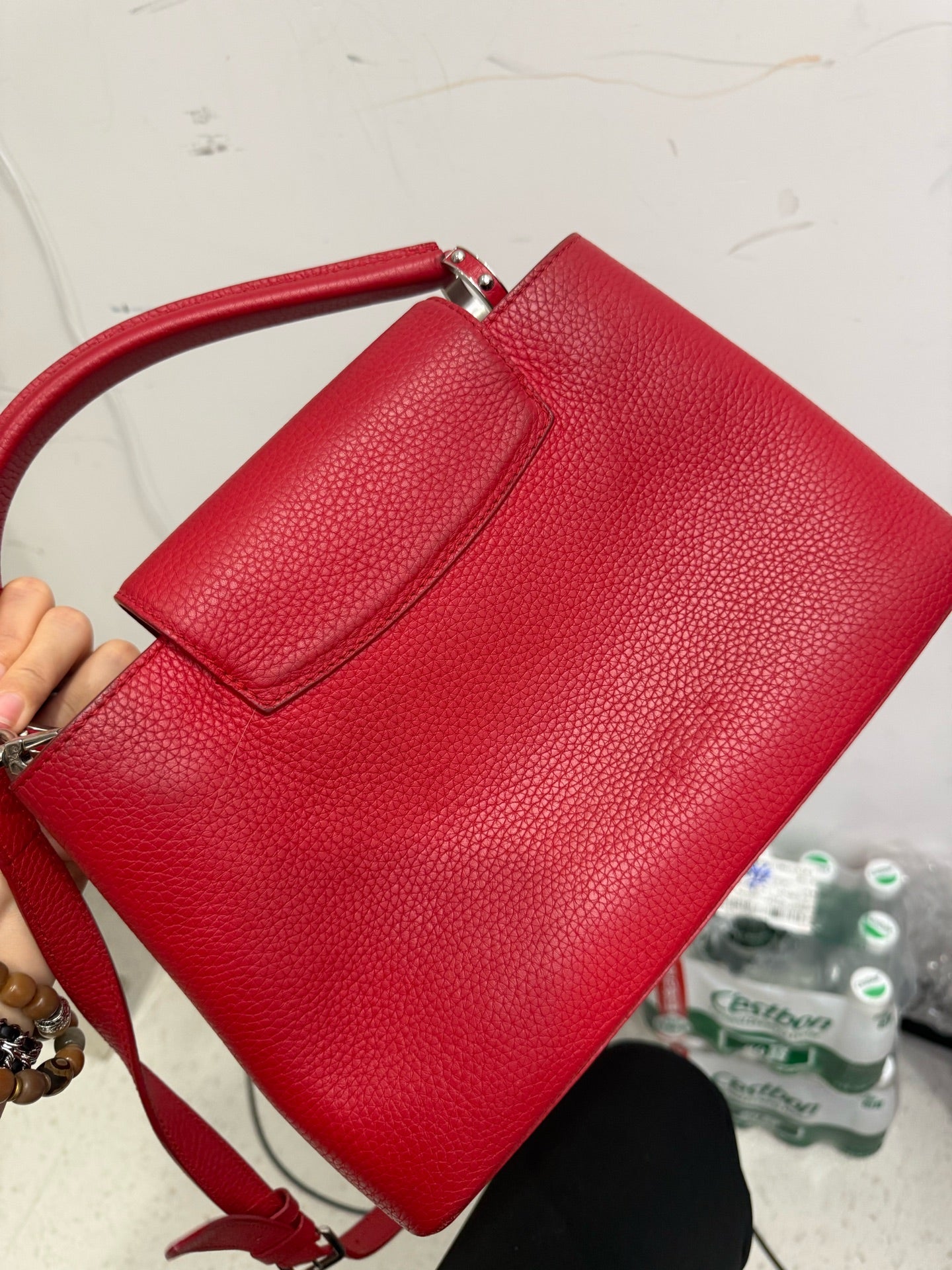Louis Vuitton Red Backpack