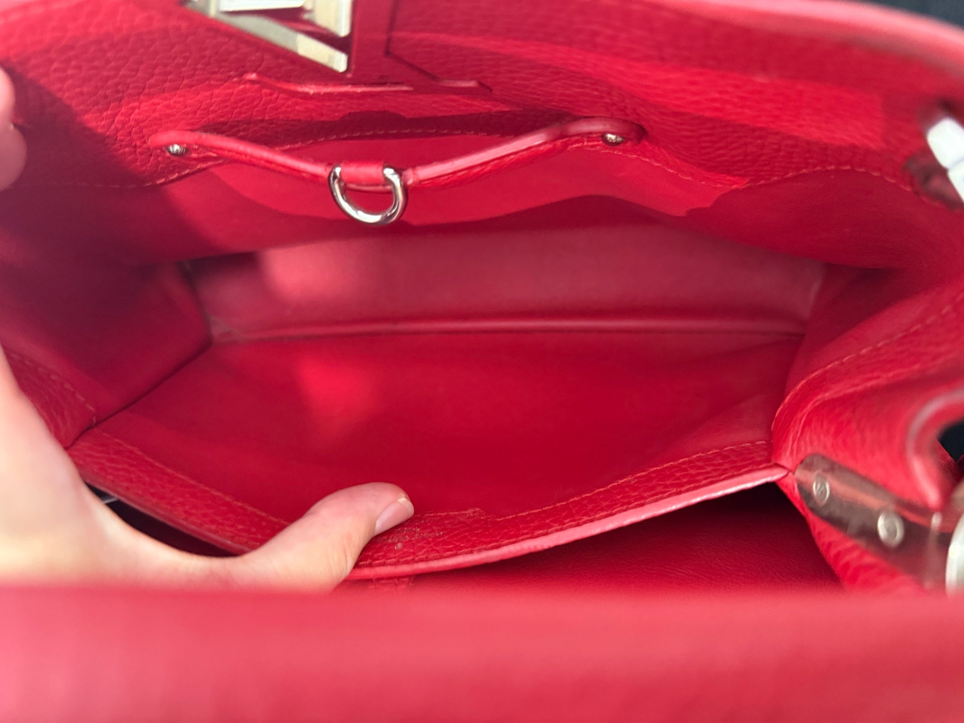 Louis Vuitton Red Backpack