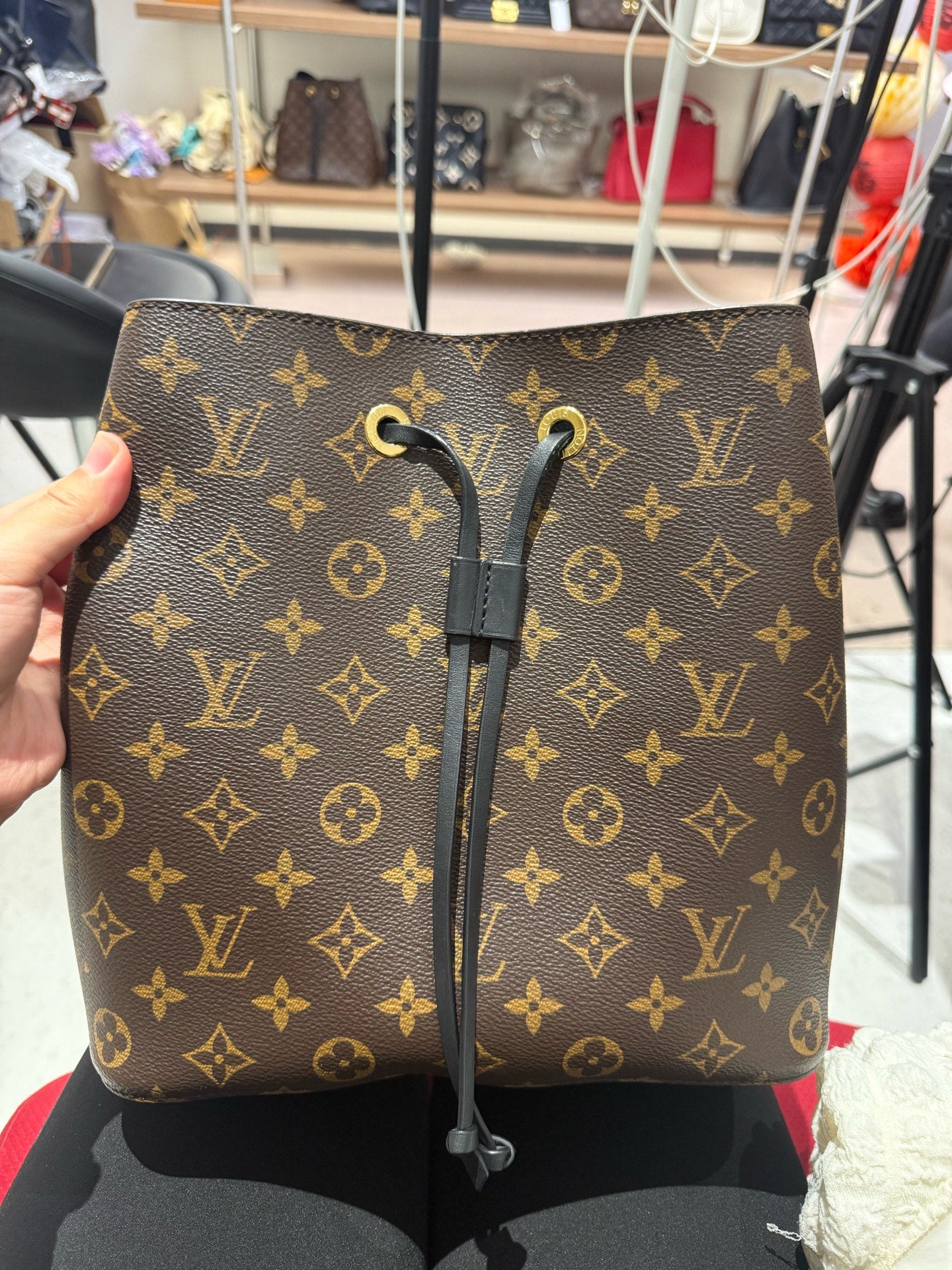 Louis Vuitton Bucket & Drawstring Bag