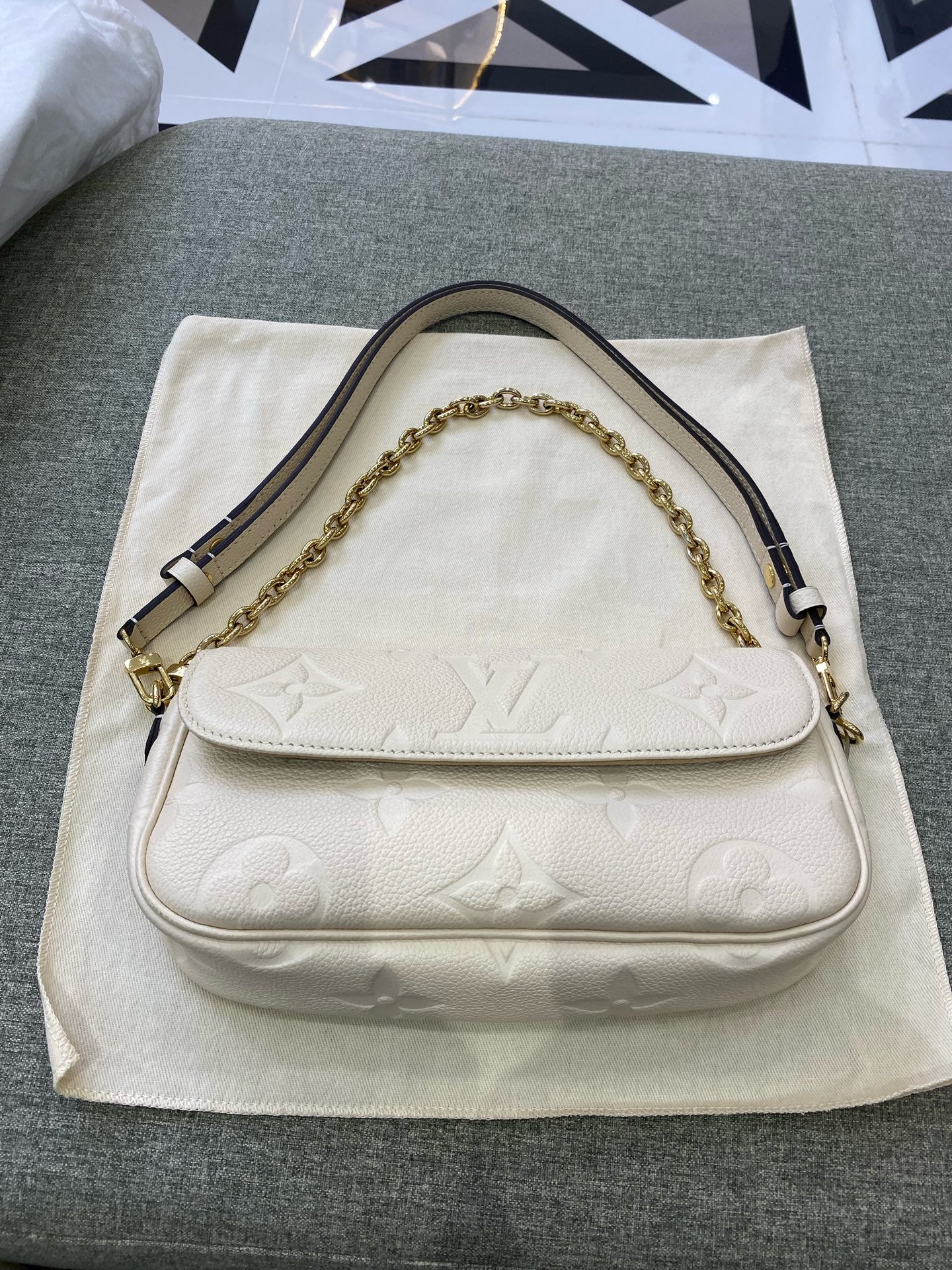 Louis Vuitton White Crossbody