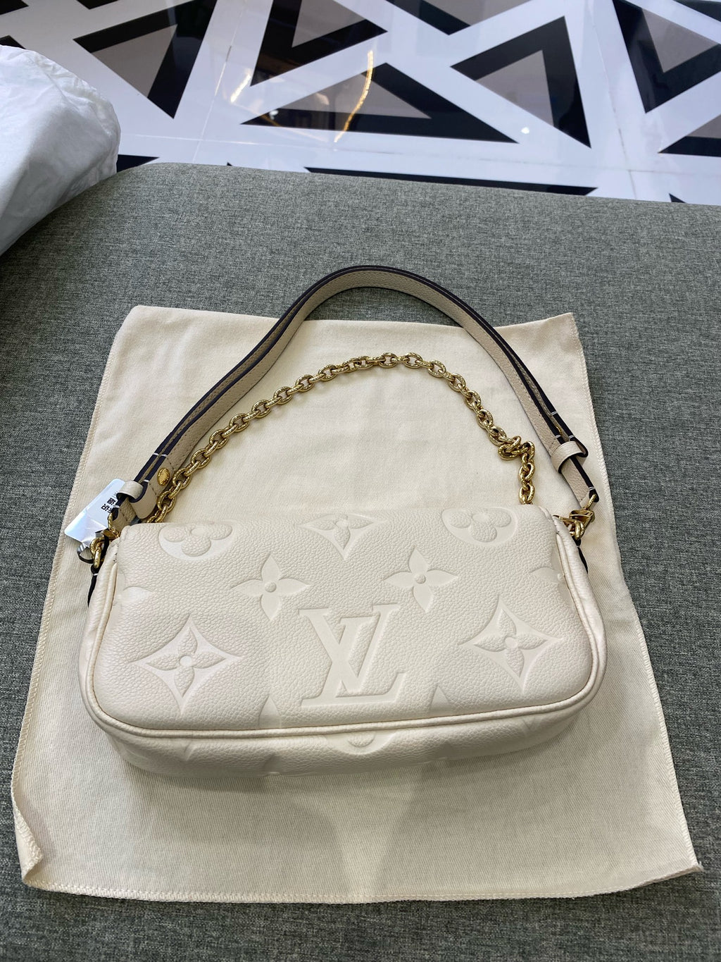 Louis Vuitton White Crossbody