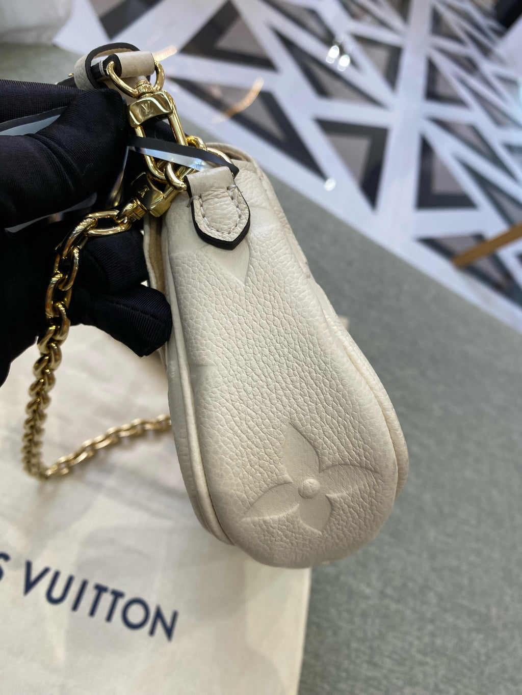 Louis Vuitton White Crossbody