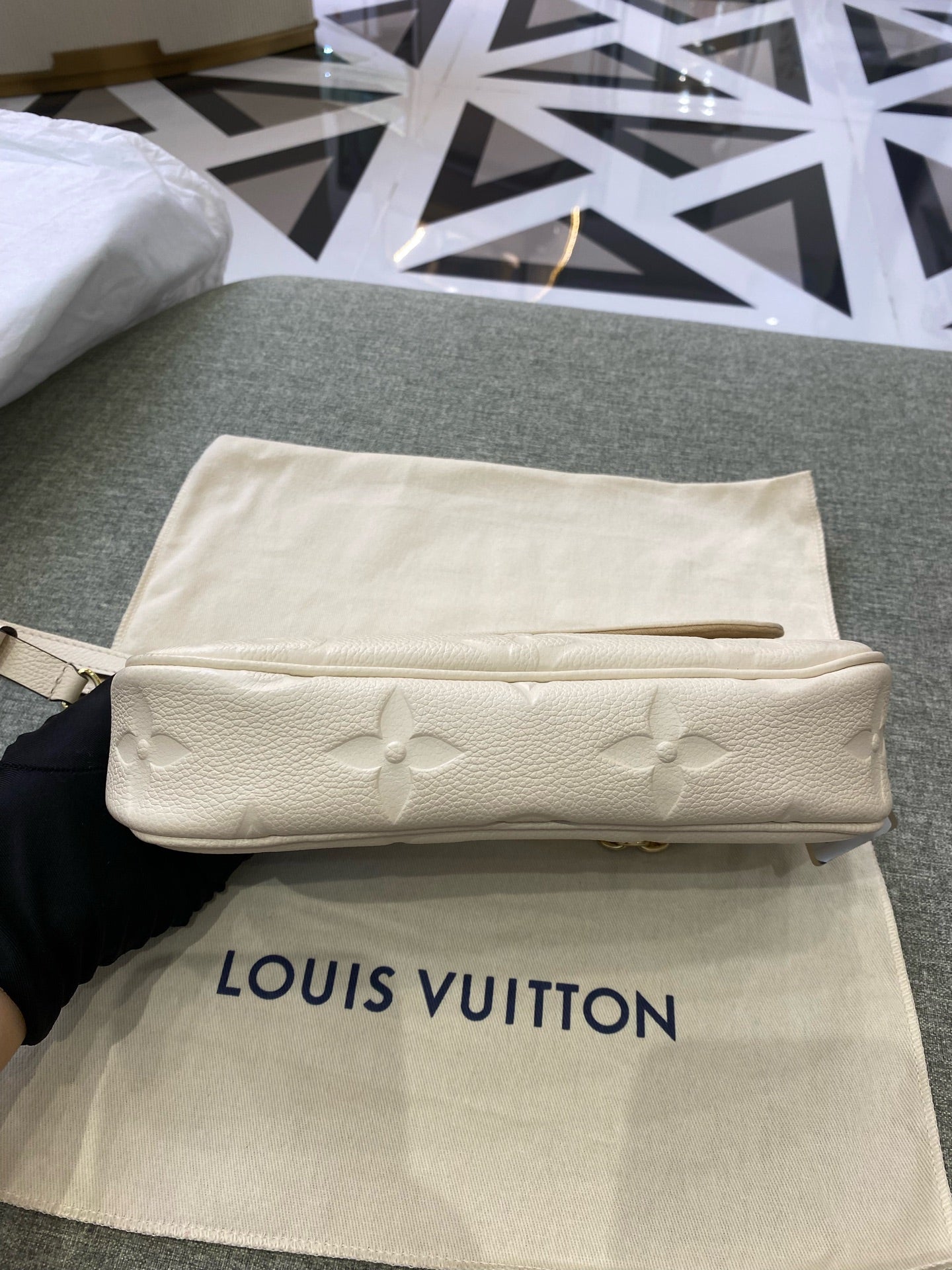Louis Vuitton White Crossbody