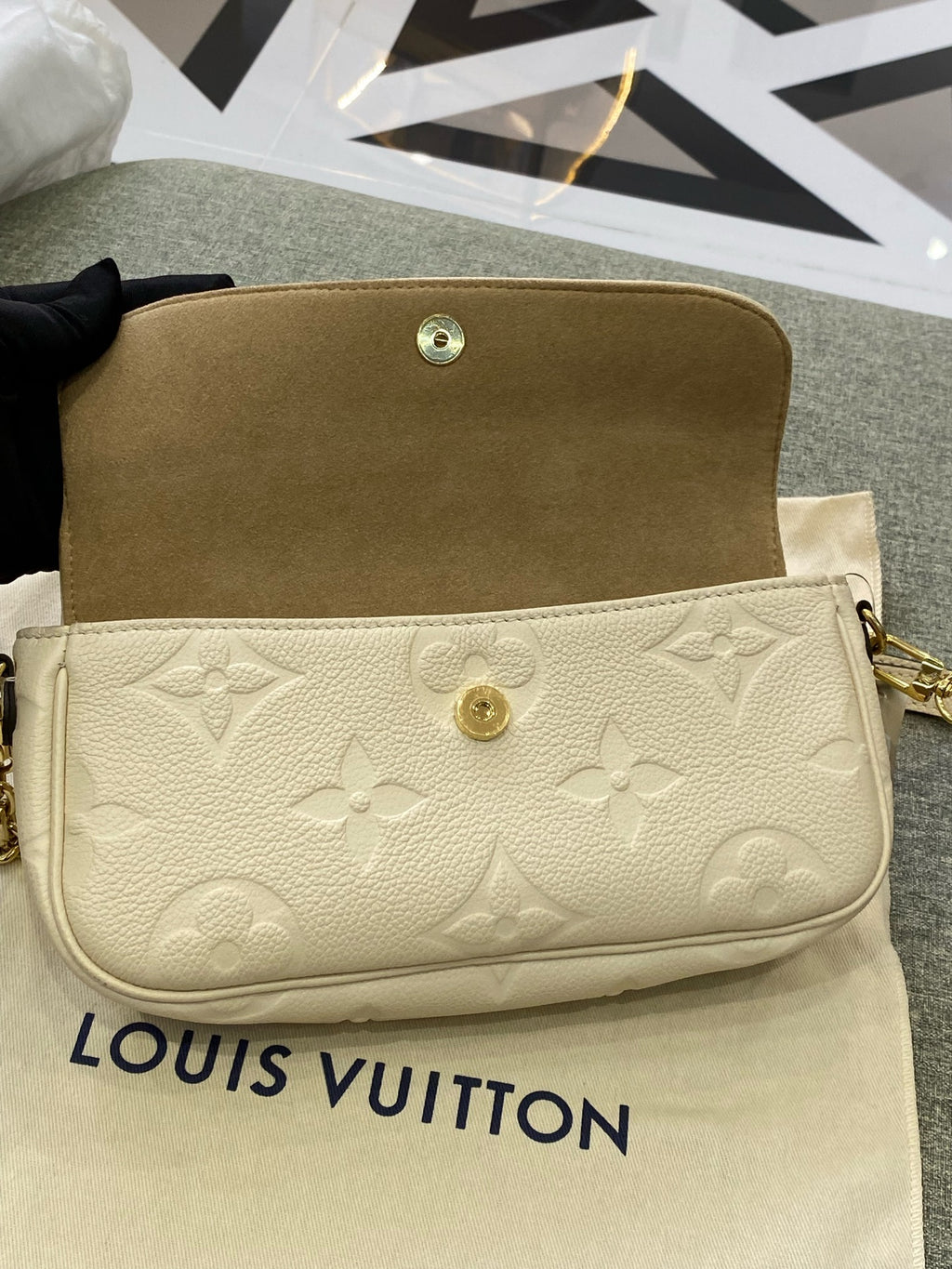 Louis Vuitton White Crossbody