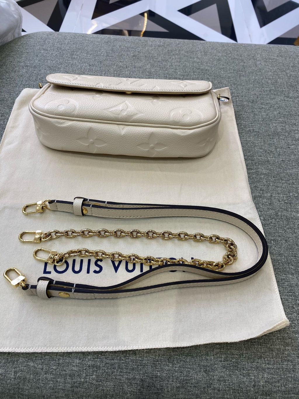 Louis Vuitton White Crossbody