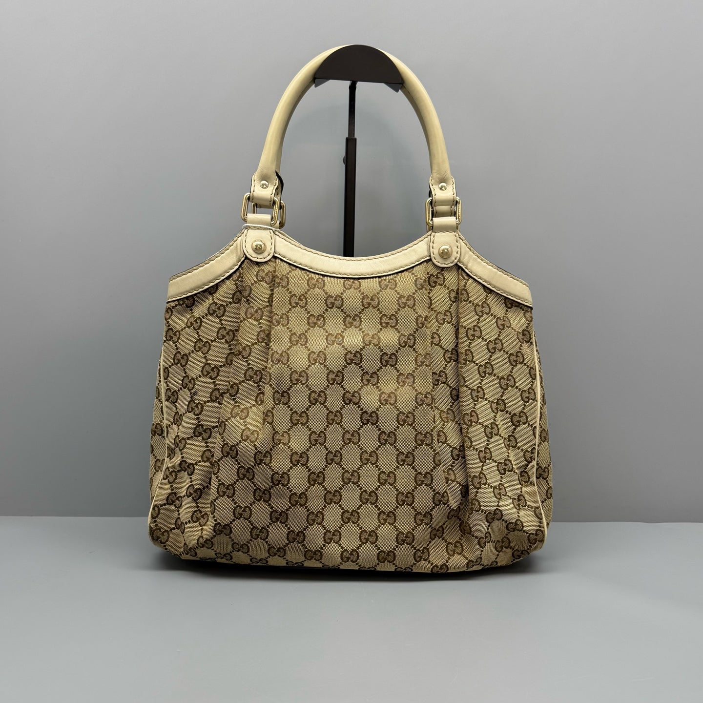 Gucci Canvas Shoulder Bag
