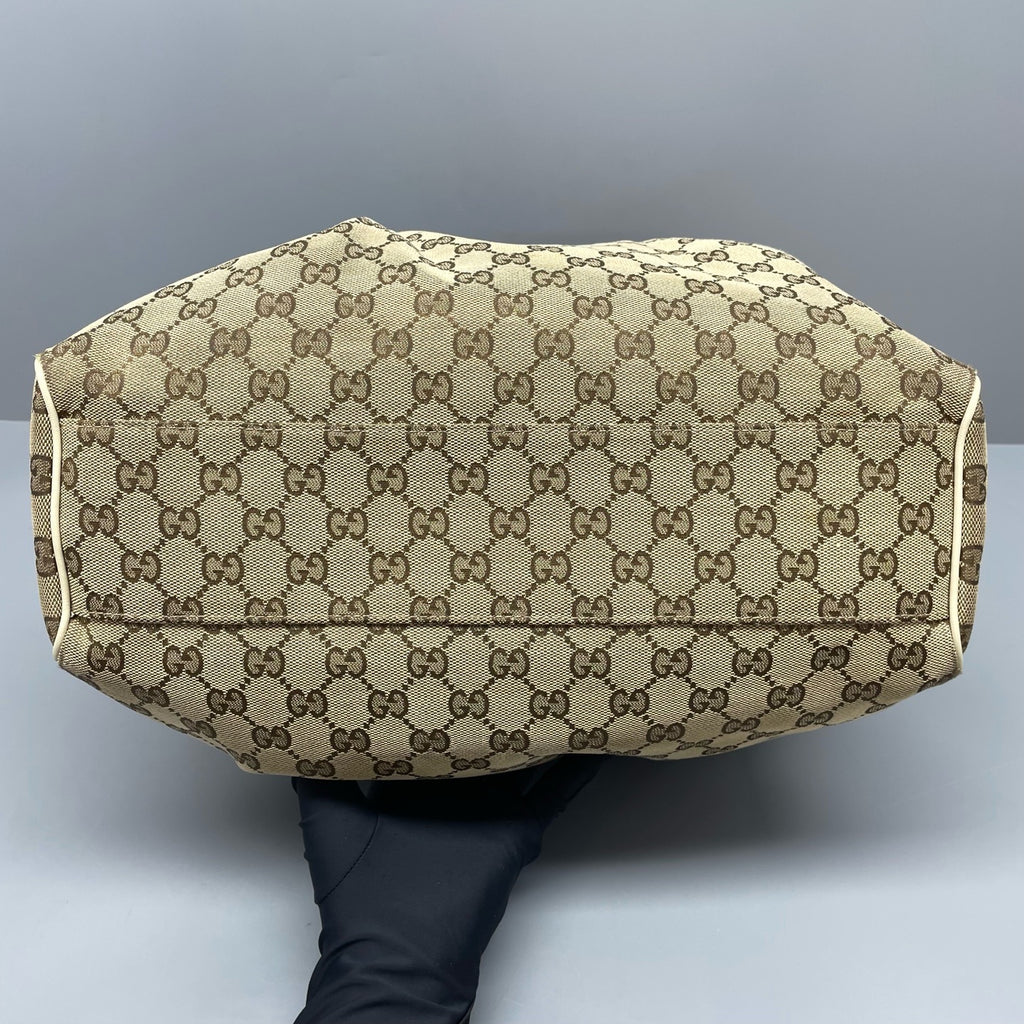 Gucci Canvas Shoulder Bag