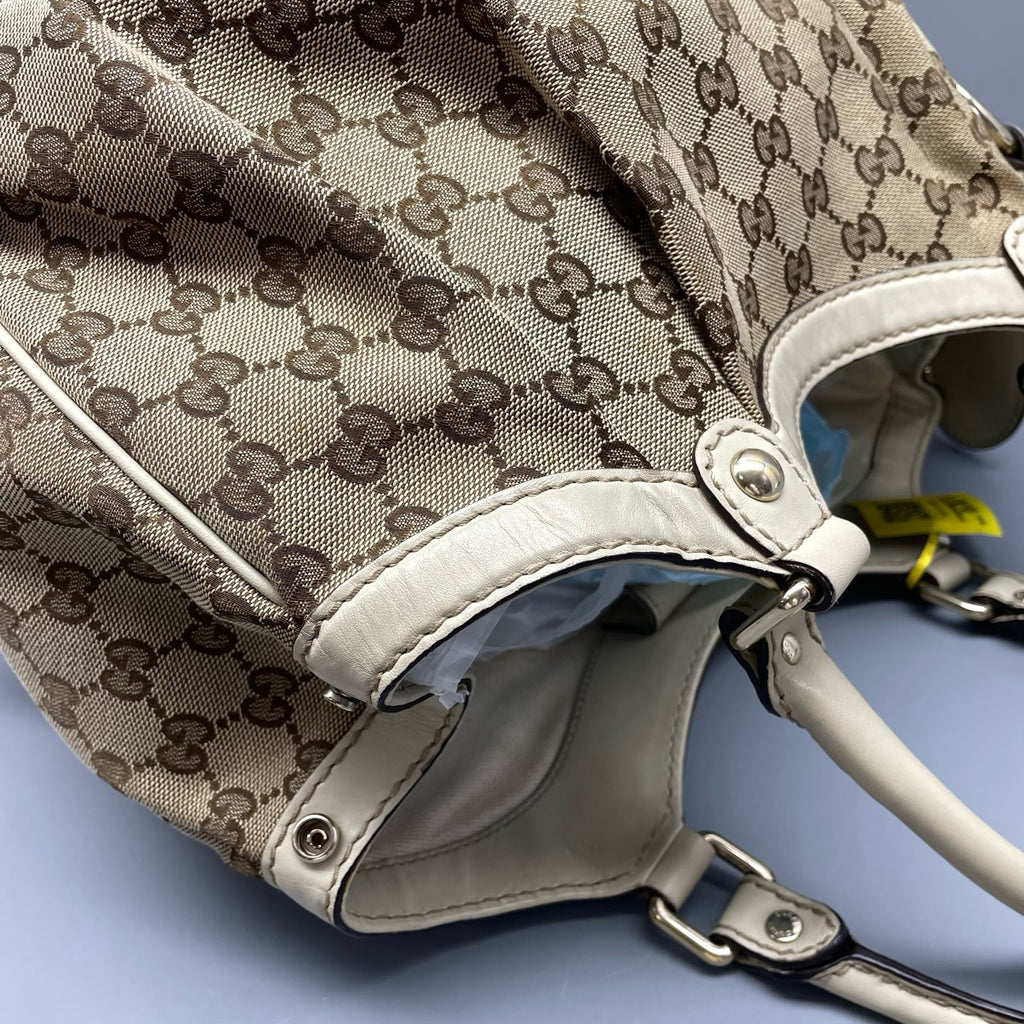 Gucci Canvas Shoulder Bag