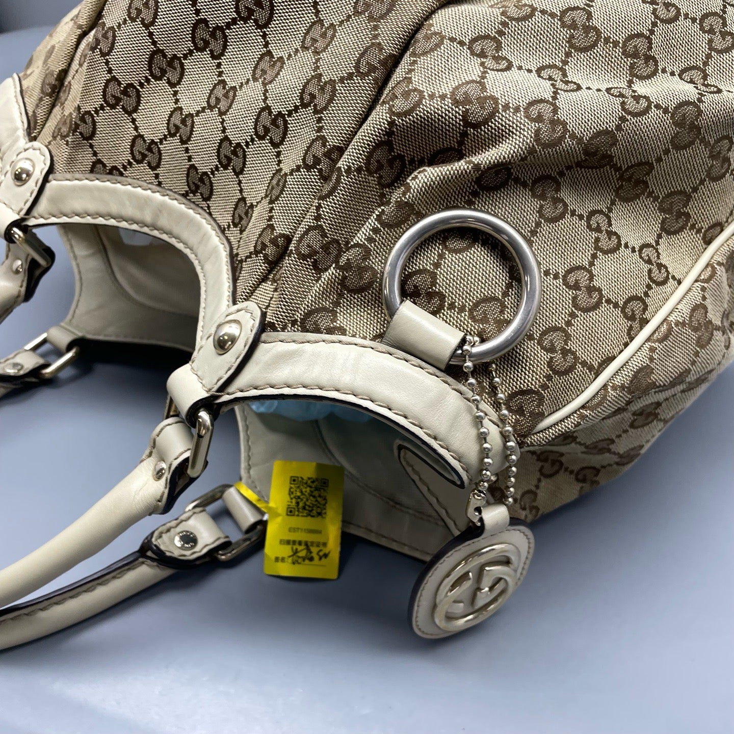 Gucci Canvas Shoulder Bag