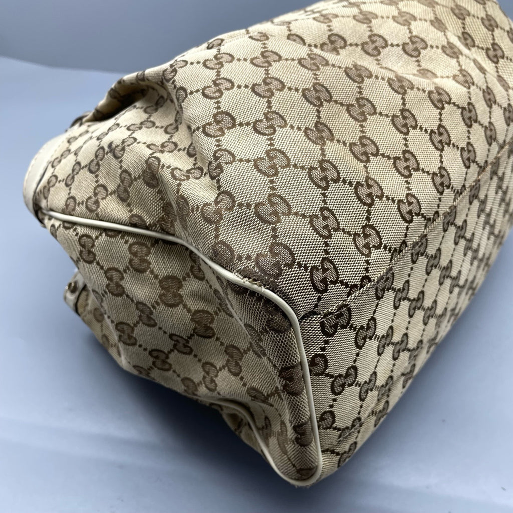 Gucci Canvas Shoulder Bag