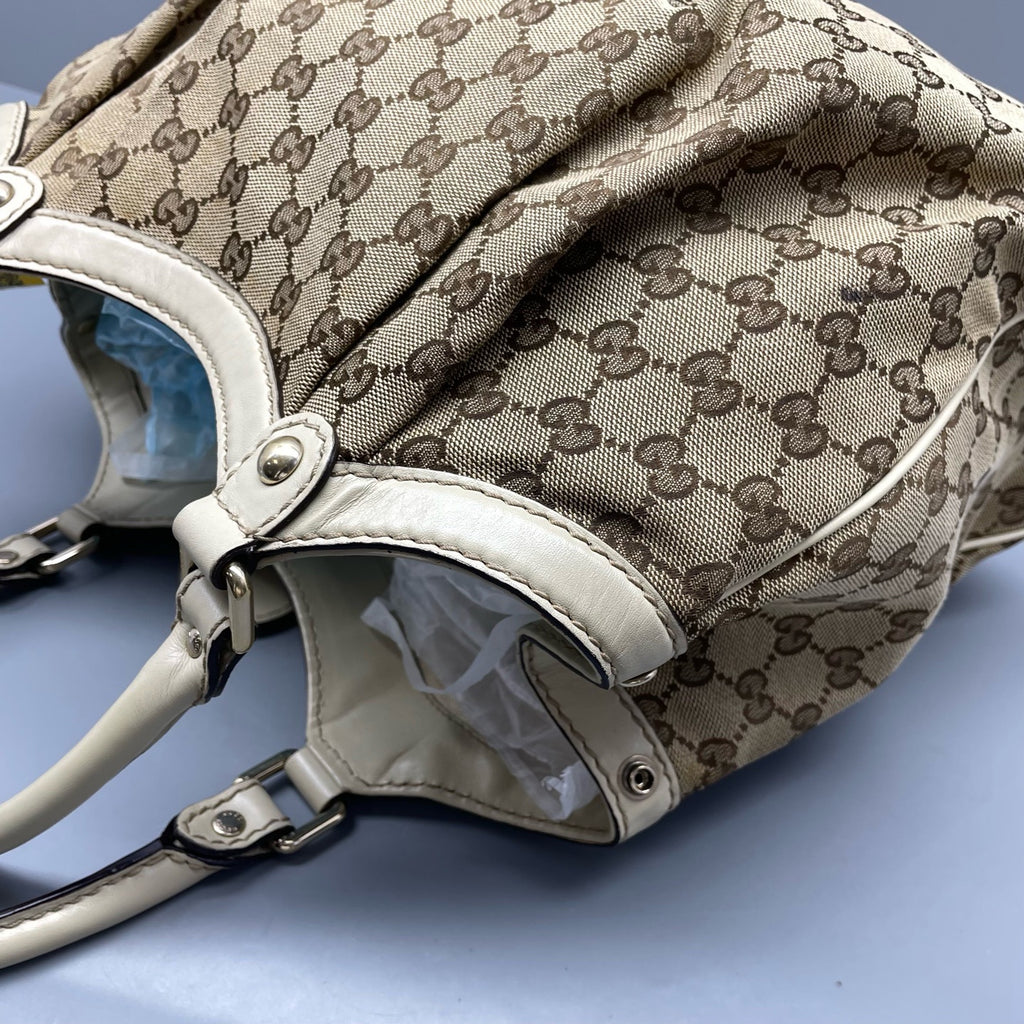 Gucci Canvas Shoulder Bag