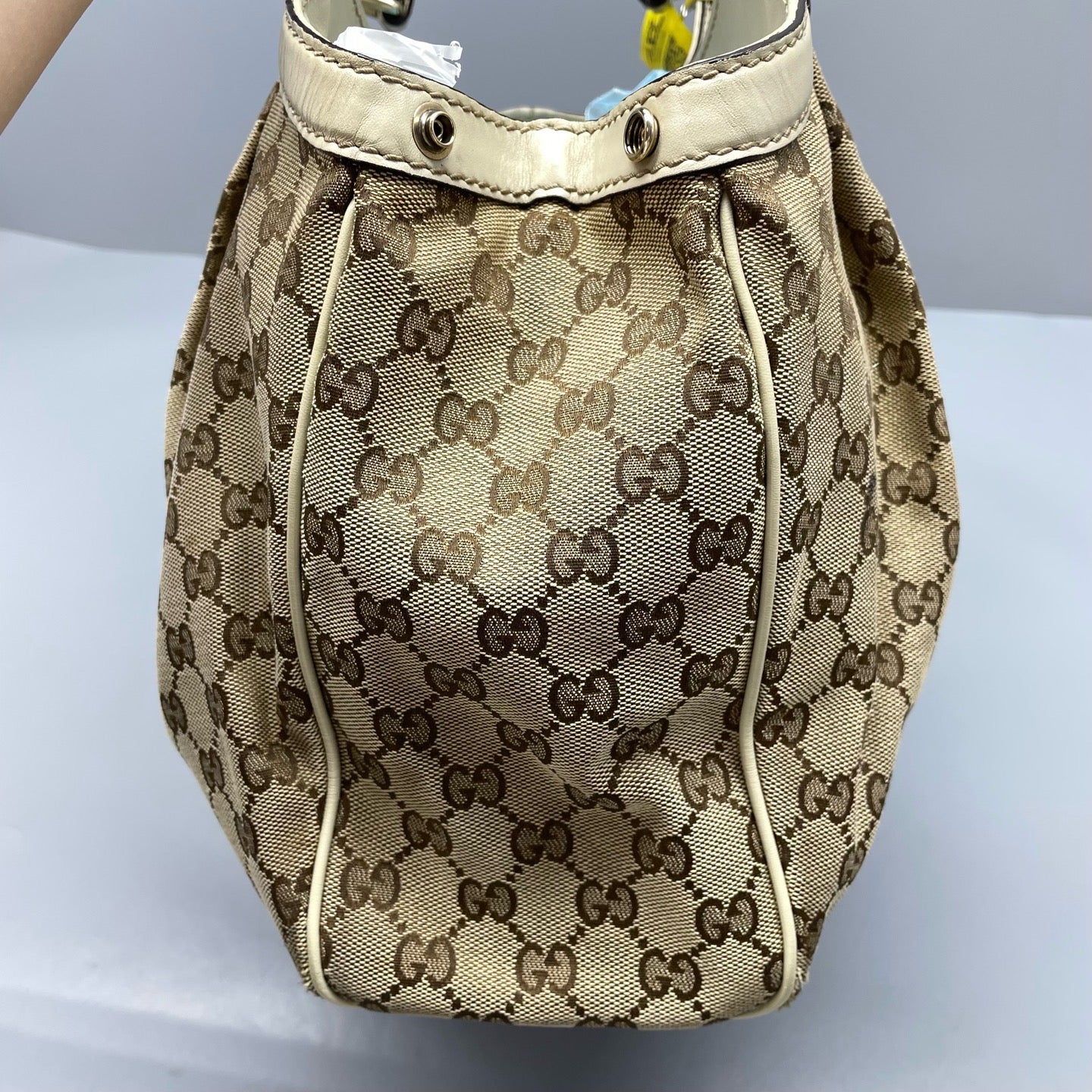 Gucci Canvas Shoulder Bag