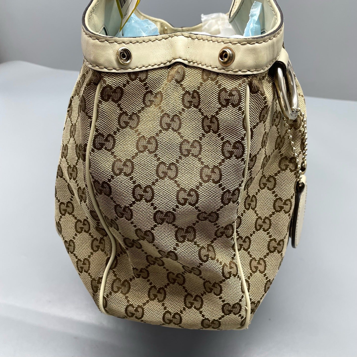 Gucci Canvas Shoulder Bag