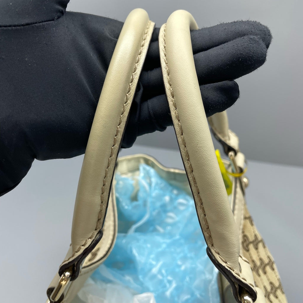 Gucci Canvas Shoulder Bag
