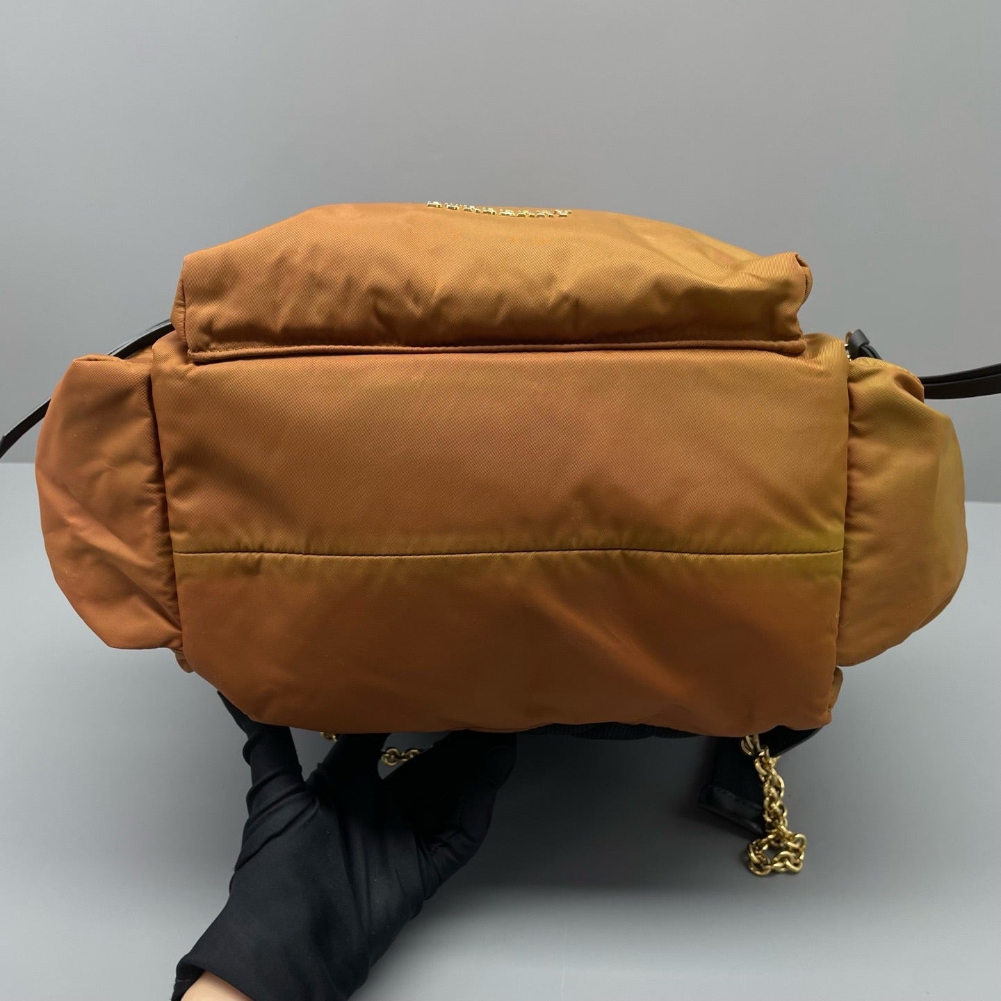 Burberry Cordura Brown Backpack