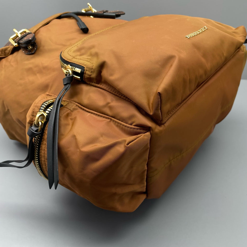 Burberry Cordura Brown Backpack