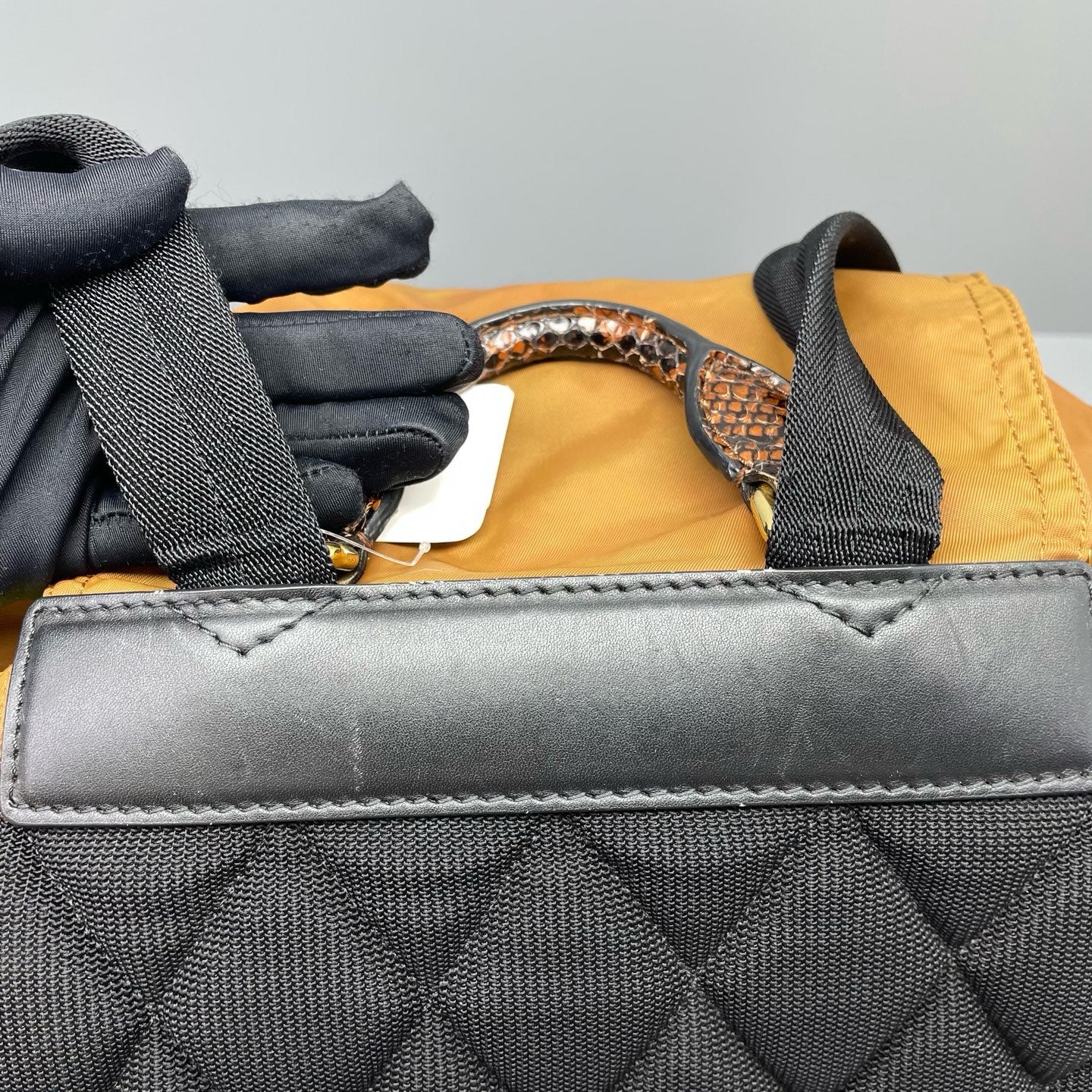 Burberry Cordura Brown Backpack
