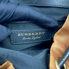 Burberry Cordura Brown Backpack