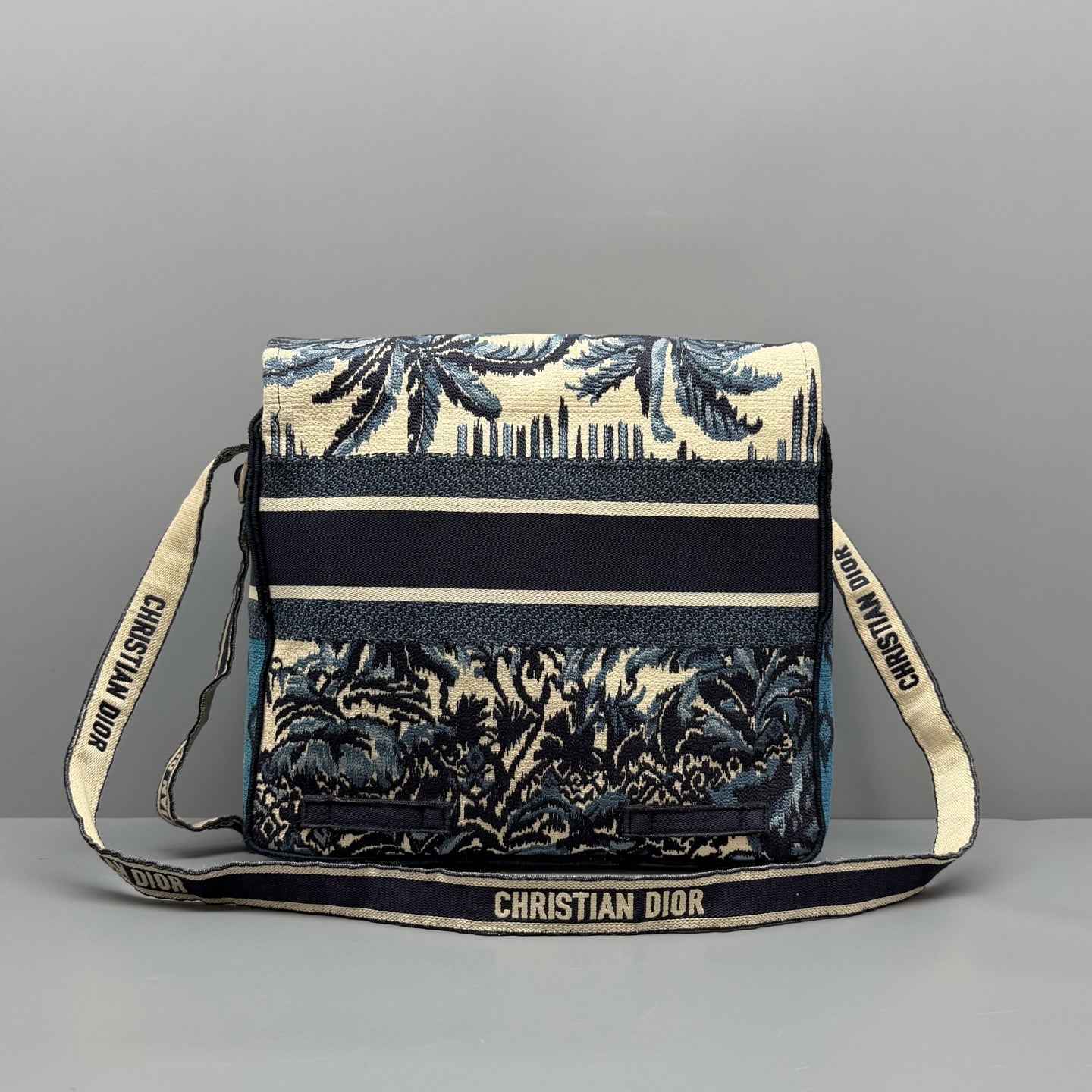 Dior Blue Messenger Bag
