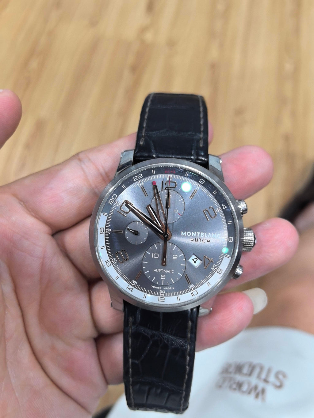 Montblanc Time Walker Automatic (self-winding) watch 43 millimeters 107063