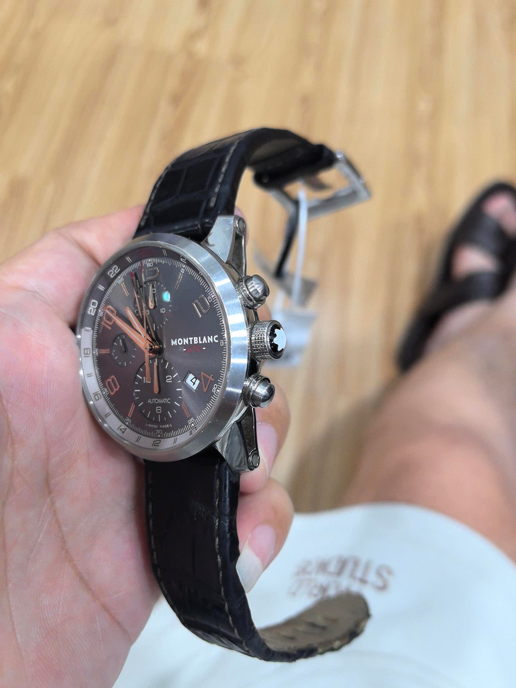 Montblanc Time Walker Automatic (self-winding) watch 43 millimeters 107063