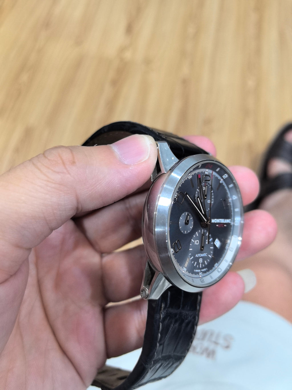 Montblanc Time Walker Automatic (self-winding) watch 43 millimeters 107063