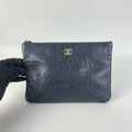 Chanel Blue Clutch