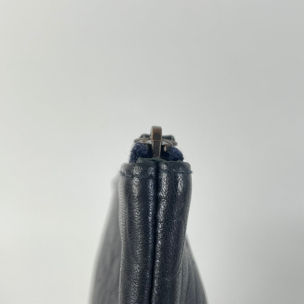 Chanel Blue Clutch