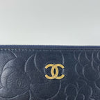 Chanel Blue Clutch