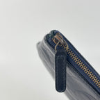 Chanel Blue Clutch