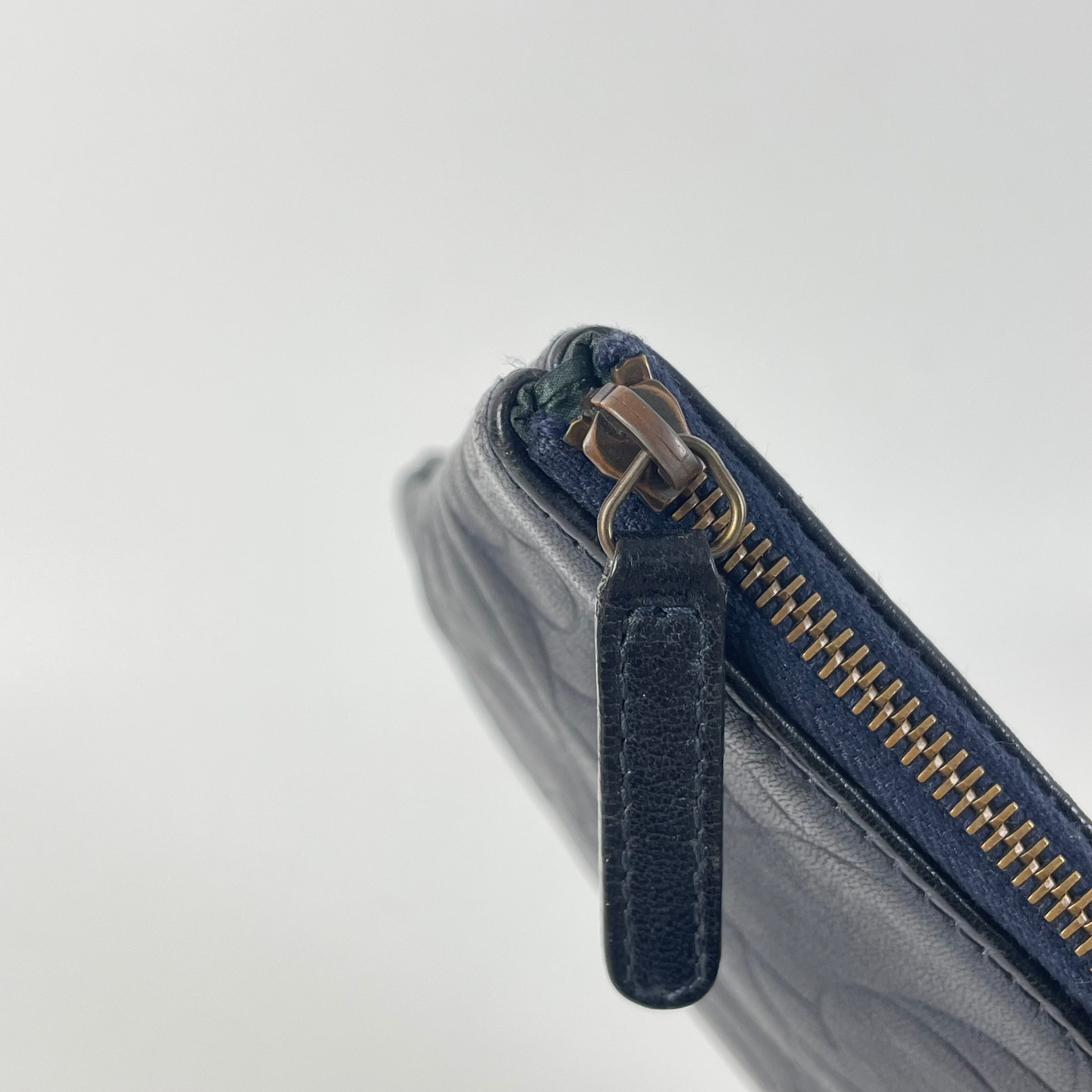 Chanel Blue Clutch