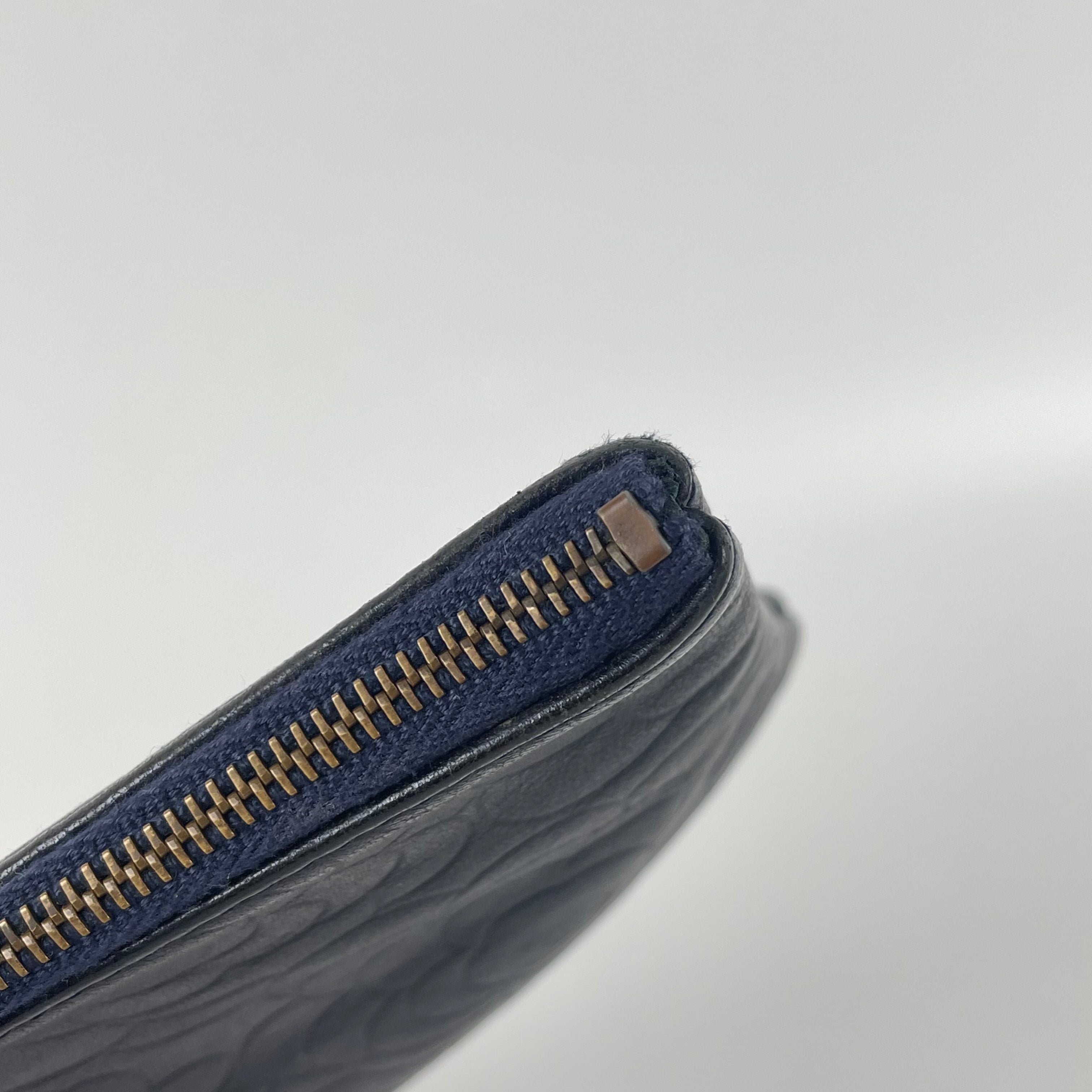 Chanel Blue Clutch