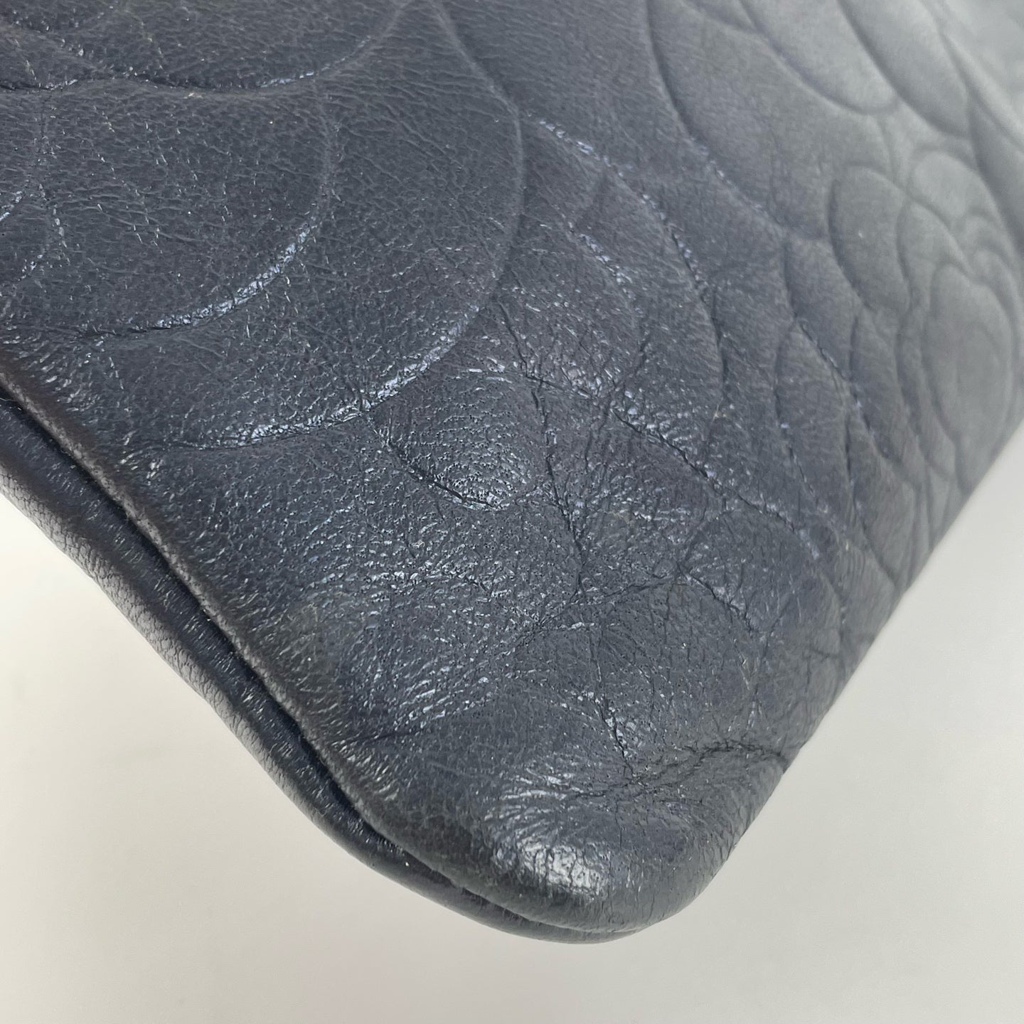 Chanel Blue Clutch