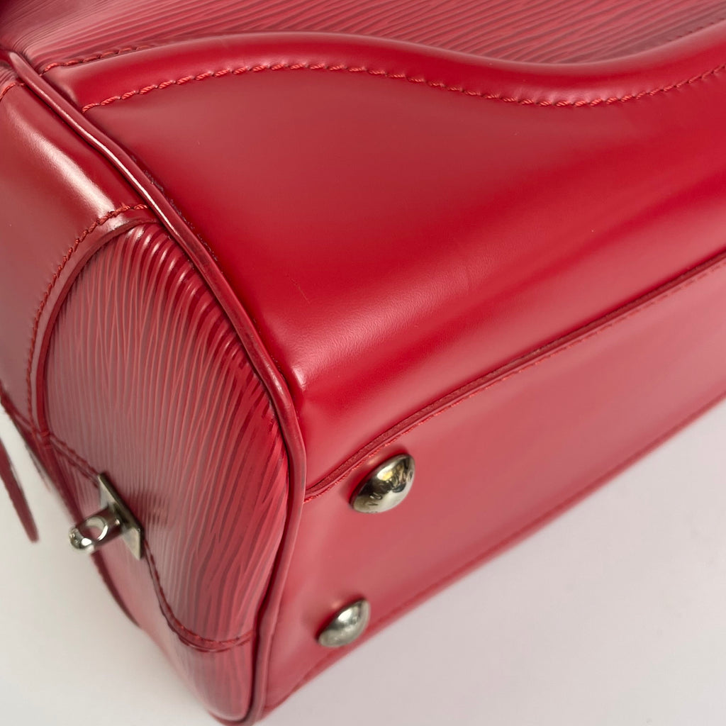 Louis Vuitton Red Satchel