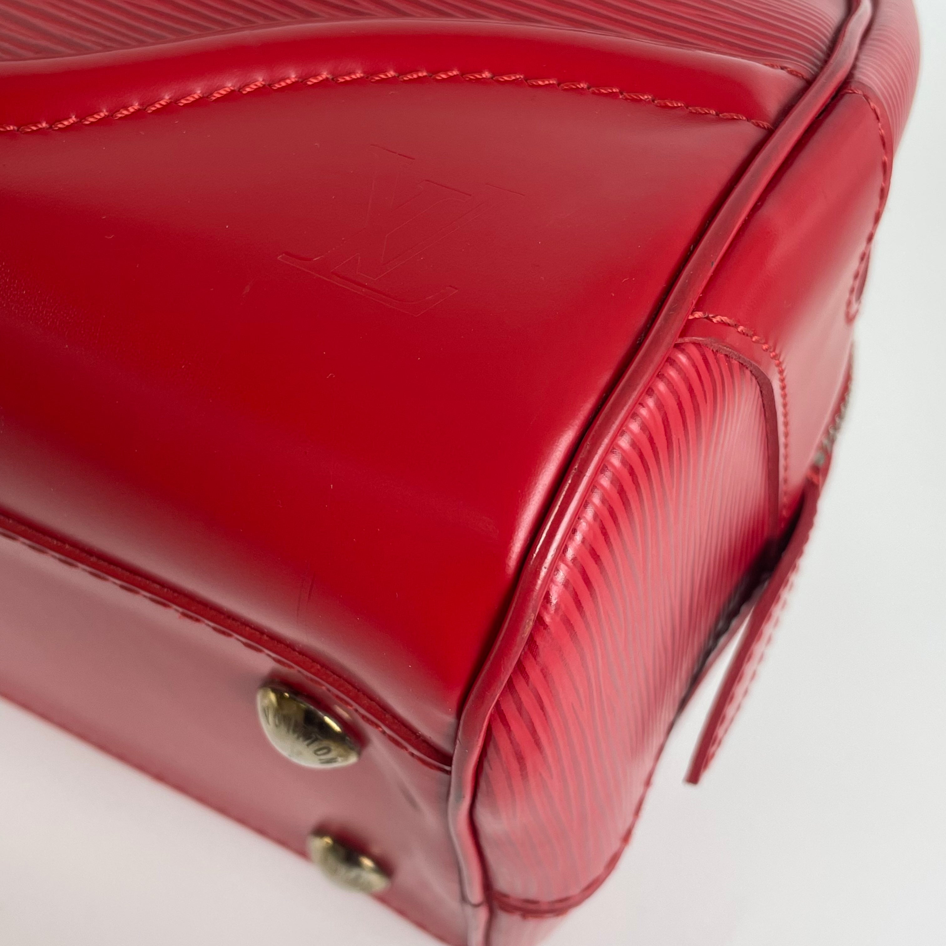 Louis Vuitton Red Satchel