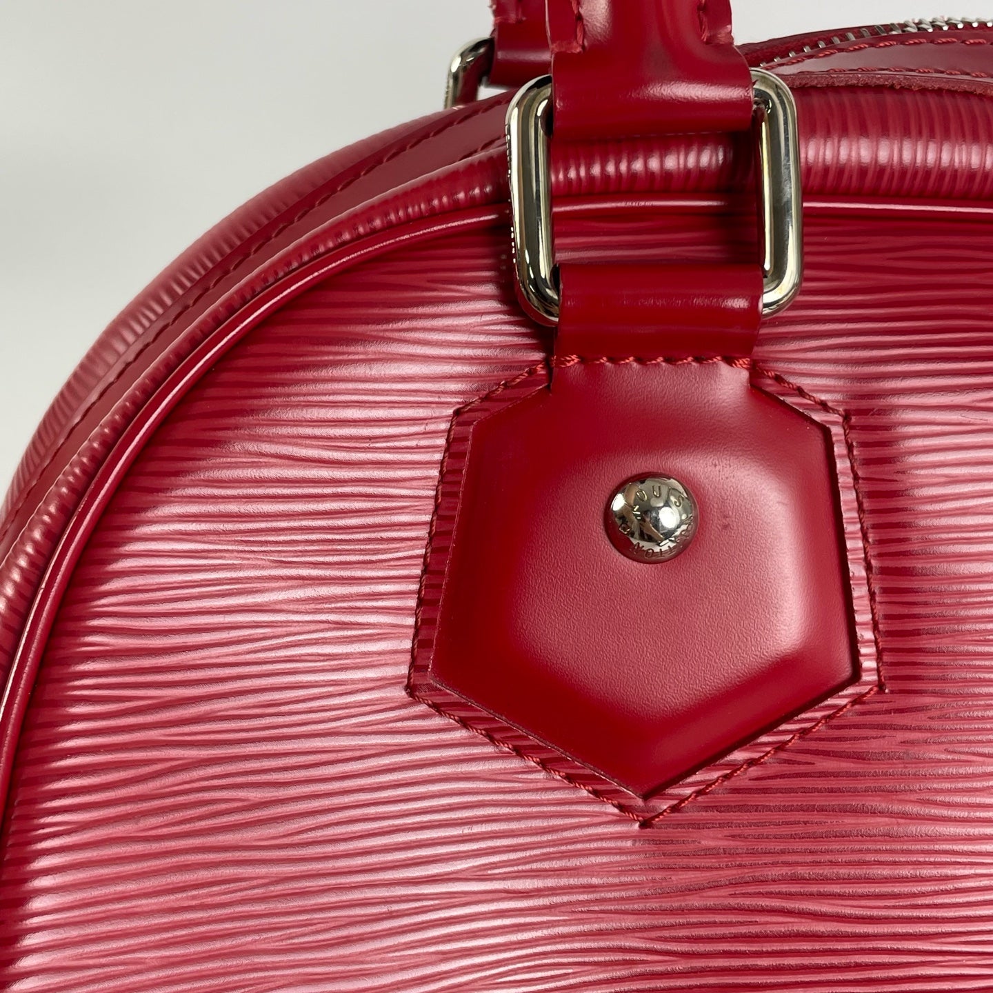 Louis Vuitton Red Satchel