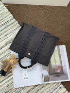 Hermes Canvas Satchel