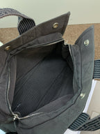 Hermes Canvas Satchel