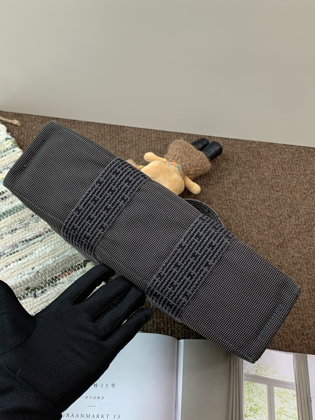 Hermes Canvas Satchel