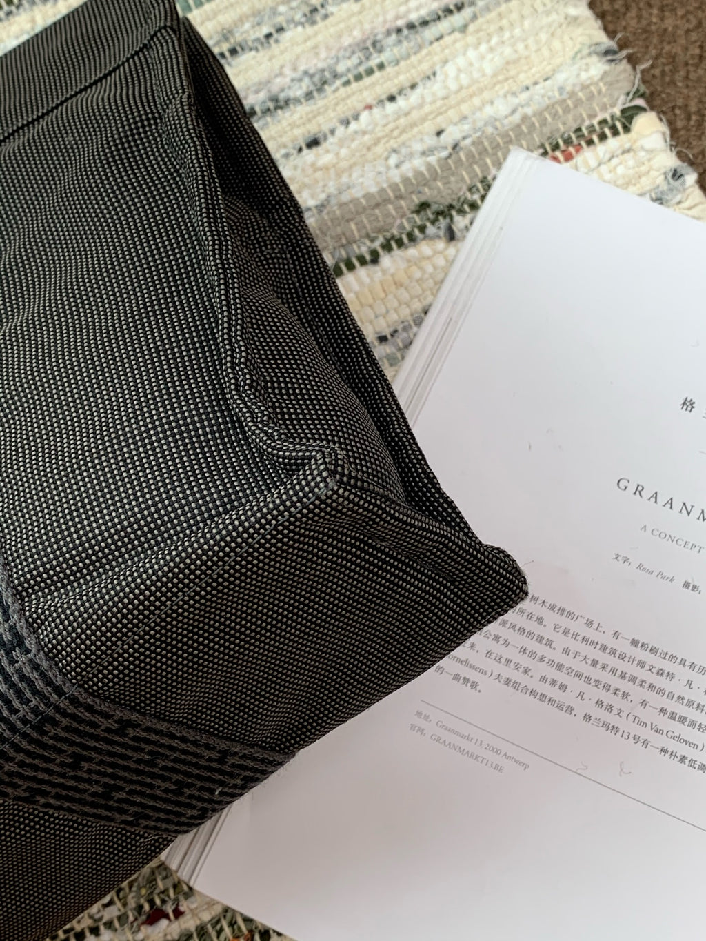 Hermes Canvas Satchel