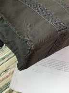 Hermes Canvas Satchel