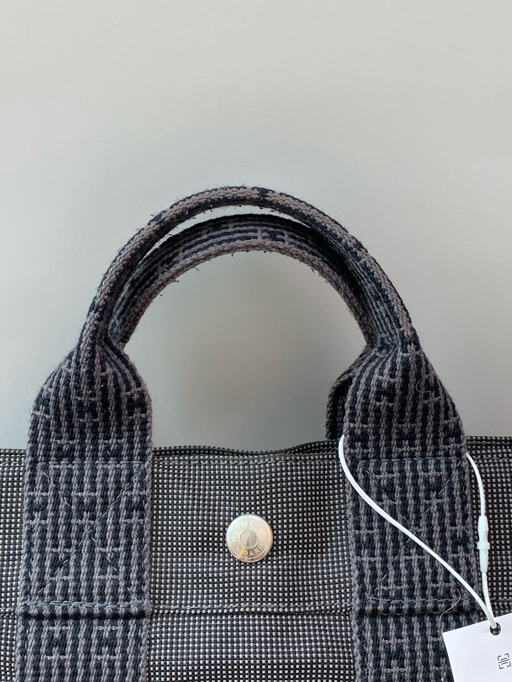Hermes Canvas Satchel