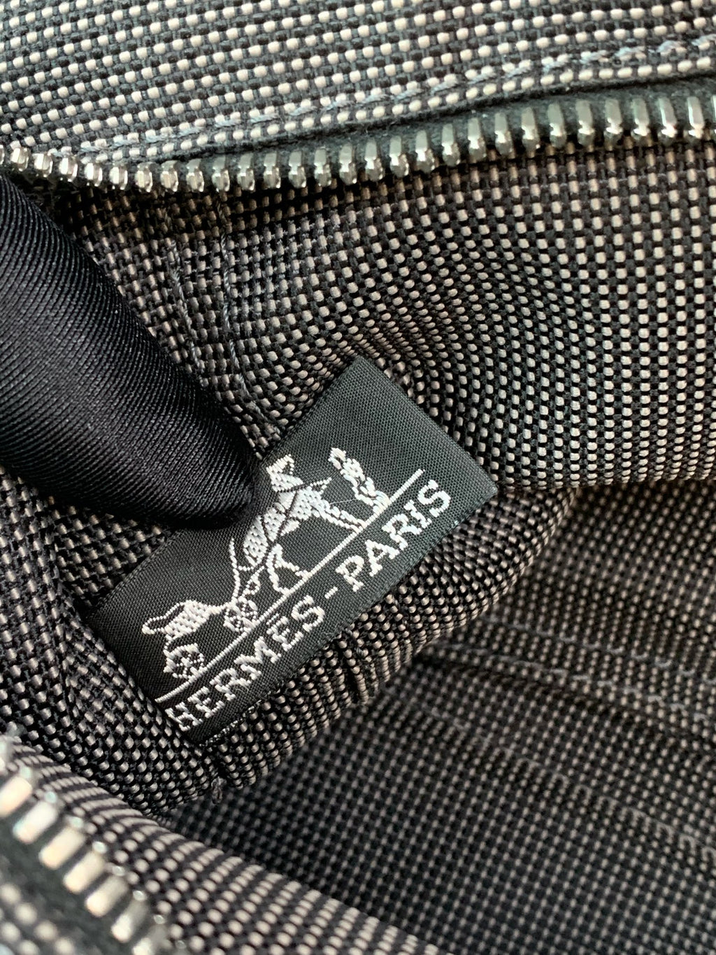 Hermes Canvas Satchel